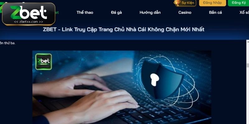 Sai thông tin là nguyên nhân thường thấy gây đăng ký Zbet bị lỗi