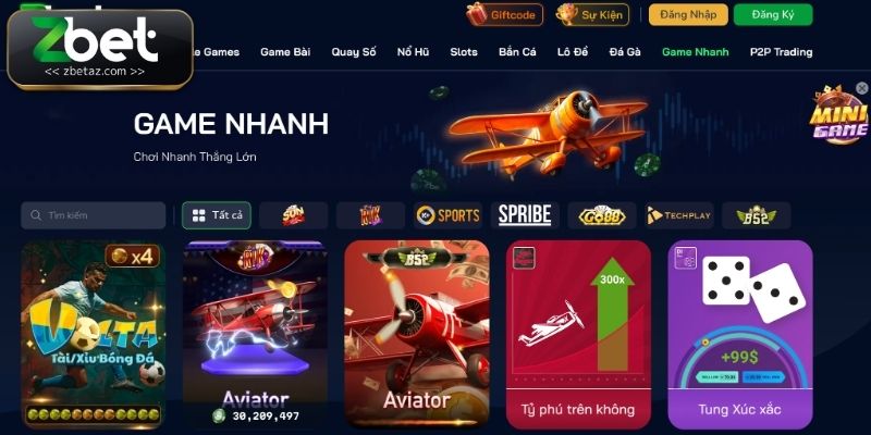 Zbet đã xây dựng được một hệ sinh thái giải trí toàn diện