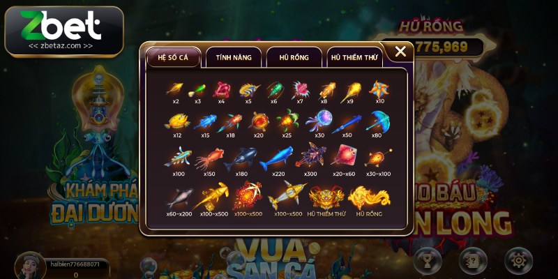 Hướng dẫn tham gia Bắn cá Zbet nhanh với 4 bước